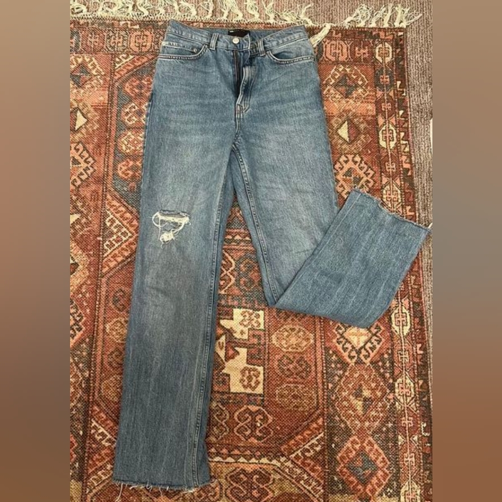 ASOS Design Tall Straight High Waist 90s Jeans